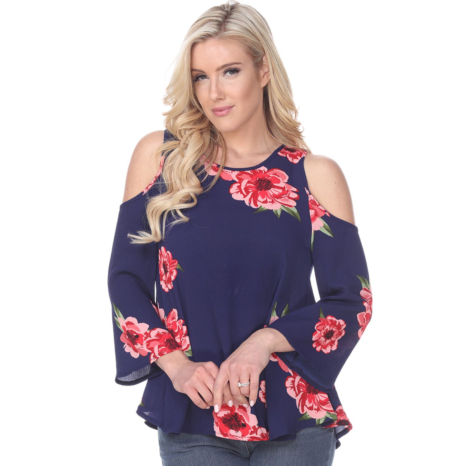 cold shoulder dressy tops