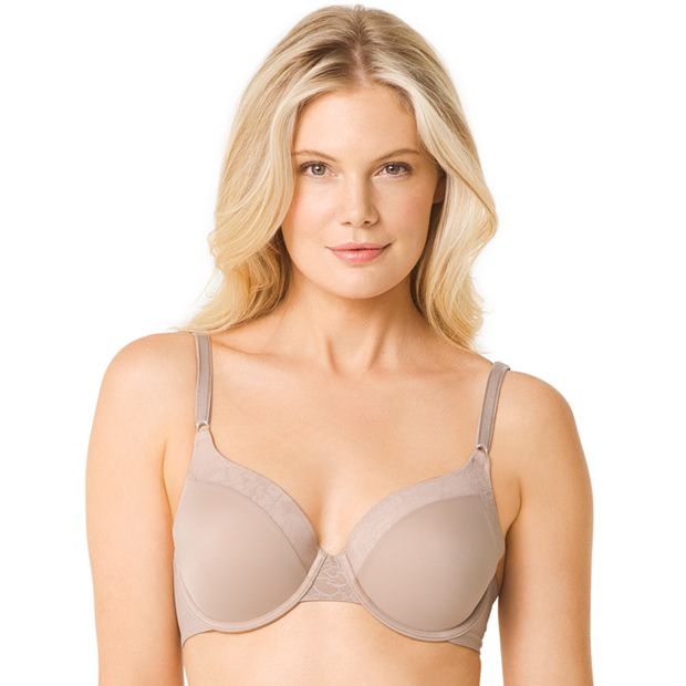 Fit & Comfort! WONDERWIRE Front-Close Bra 30B Smooth-Look STRETCH-LACE  Brown NEW – Contino
