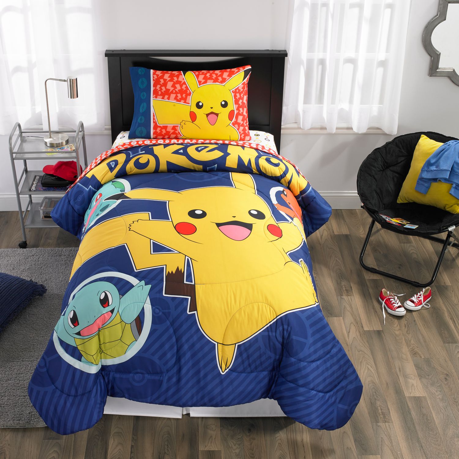 pokemon bed set twin