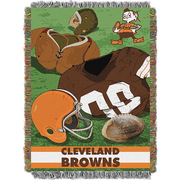 Cleveland Browns Vintage Throw Blanket