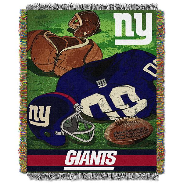 New York Giants Vintage Throw Blanket