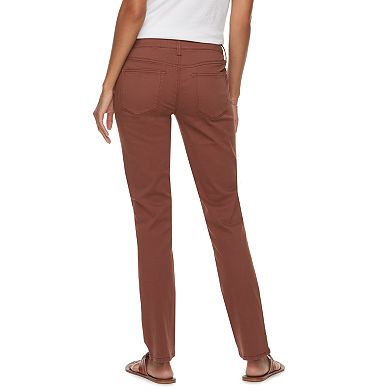 Women's Sonoma Goods For Life® Straight-Leg Sateen Pants
