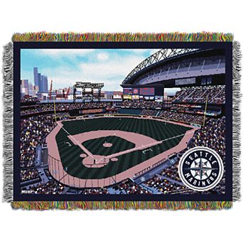 Seattle Mariners Park Stadium Throw Blanket