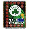 Boston Celtics Commemorative Series Throw Blanket