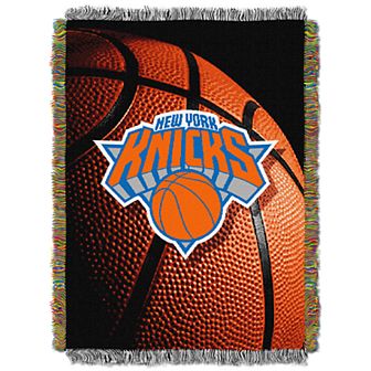 New York Knicks Logo Throw Blanket