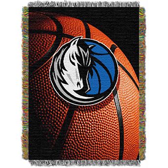 Dallas Mavericks Logo Throw Blanket