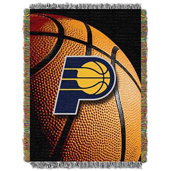 Indiana Pacers Logo Throw Blanket
