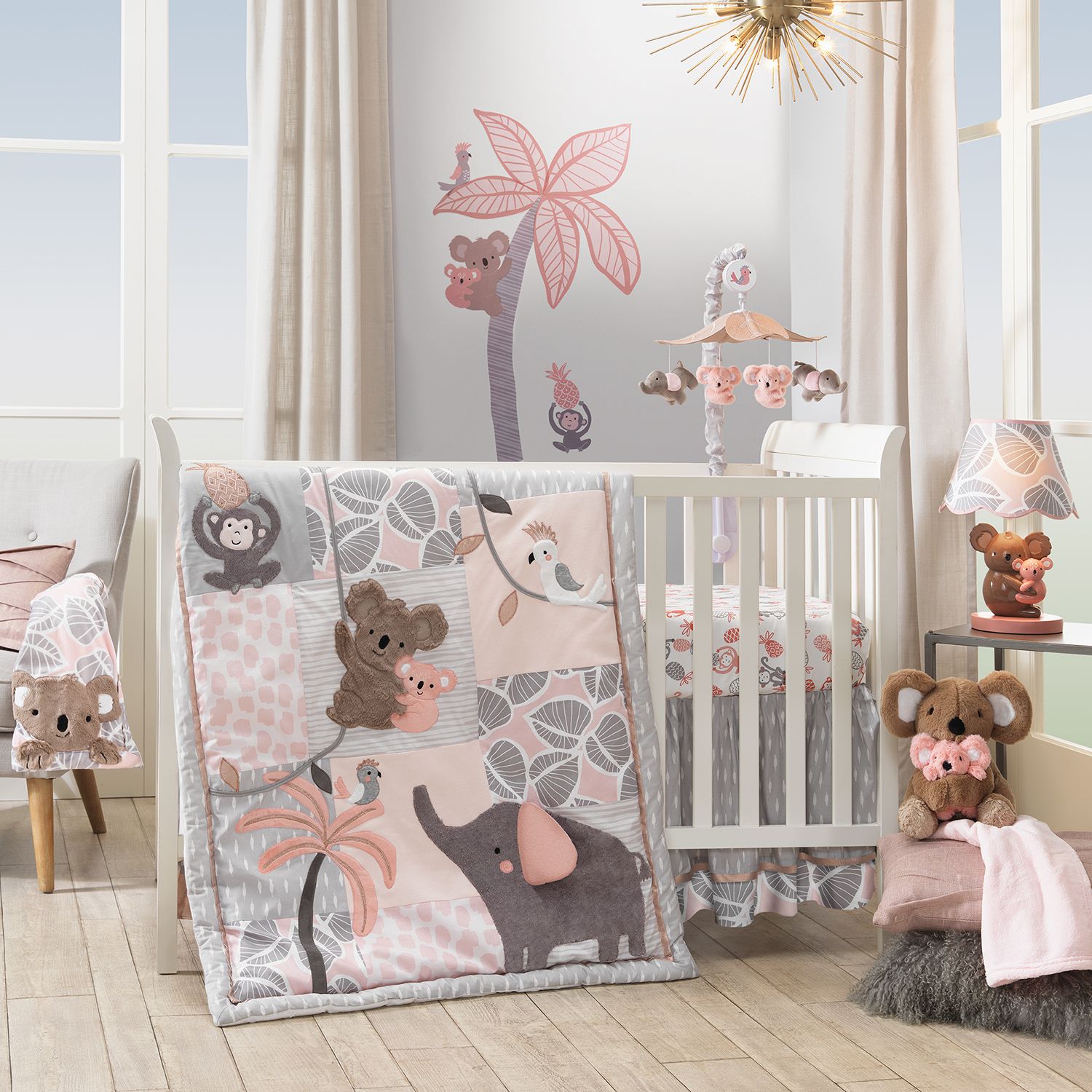 baby girl crib bed sets