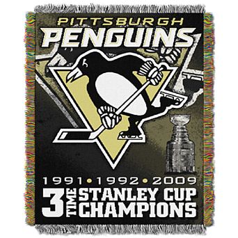 Pittsburgh Penguins Commemorative Series Throw Blanket