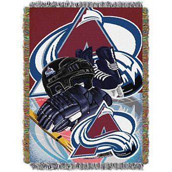 Colorado Avalanche Home Ice Advantage Throw Blanket