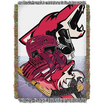 Arizona Coyotes Home Ice Advantage Throw Blanket