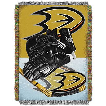 Anaheim Ducks Home Ice Advantage Throw Blanket