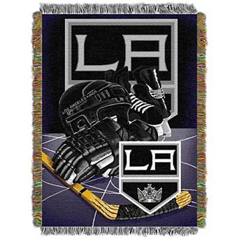 Los Angeles Kings Home Ice Advantage Throw Blanket