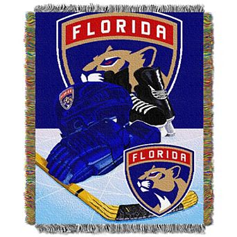 Florida Panthers Home Ice Advantage Throw Blanket