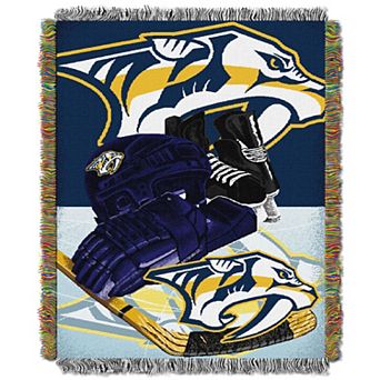Nashville Predators Home Ice Advantage Throw Blanket