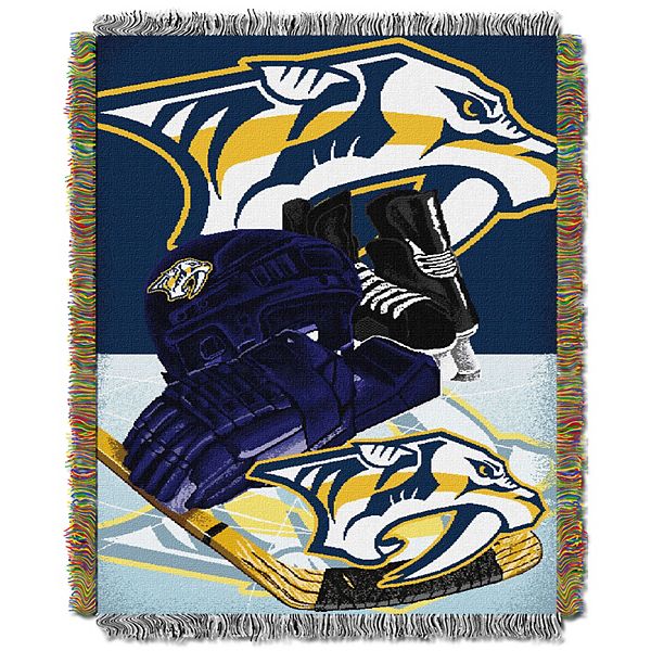 Nashville Predators Home Ice Advantage Throw Blanket Nashville Predators Home Ice Advantage Throw Blanket
