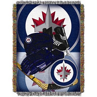 Winnipeg Jets Home Ice Advantage Throw Blanket