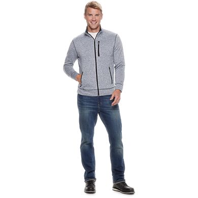Men's Sonoma Goods For Life® Modern-Fit Sweater Fleece Zip Jacket