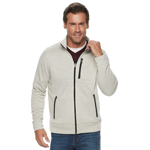 Men's Sonoma Goods For Life® Modern-Fit Sweater Fleece Zip Jacket