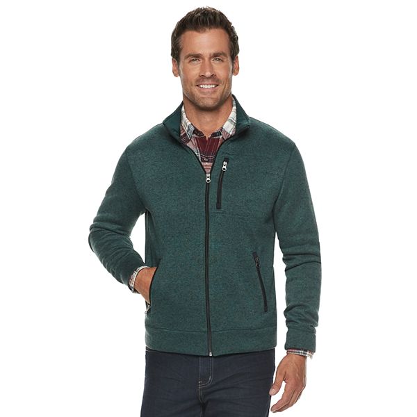 Men's Sonoma Goods For Life® Modern-Fit Sweater Fleece Zip Jacket
