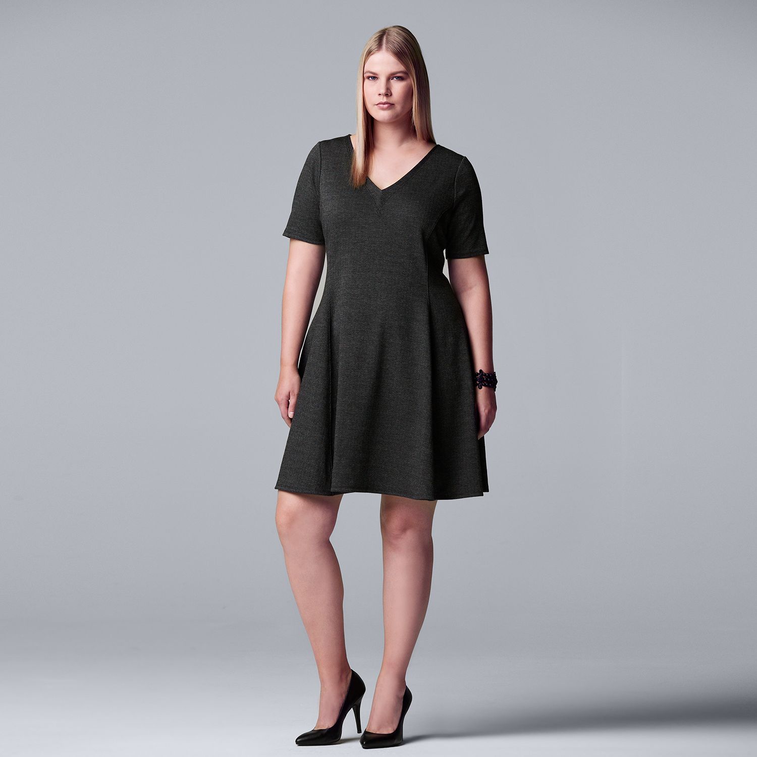 kohls plus size dresses vera wang