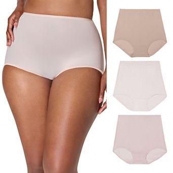 Bali Skimp Skamp 3-Pack Full Cut Brief Underwear DFA633