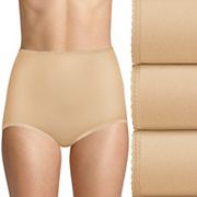 Bali Women's 3-Pack Skimp Skamp Brief Panties,3 White,5 at