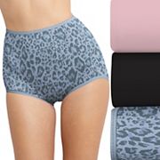 Bali Women's Skimp Skamp Brief Panty - 3 Pack, A633,  BlackRosewoodMoonlight, 6 at  Women's Clothing store