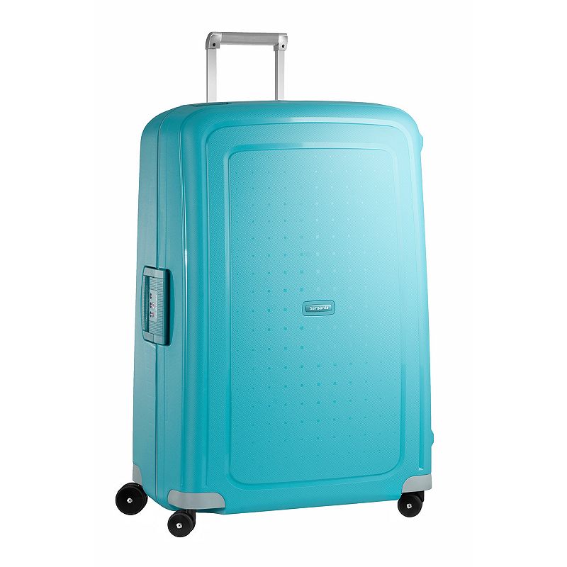Samsonite SCure Hardside Spinner Luggage, Blue, 28 INCH