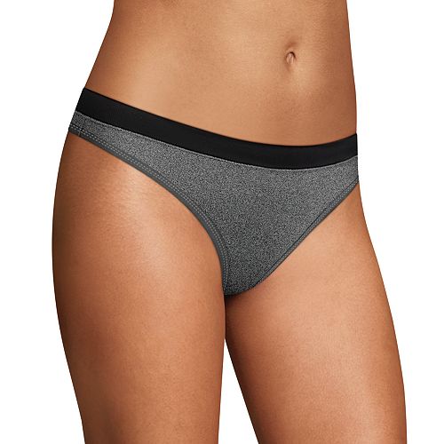 Maidenform Microfiber Heathered Thong Panty DMMSMT