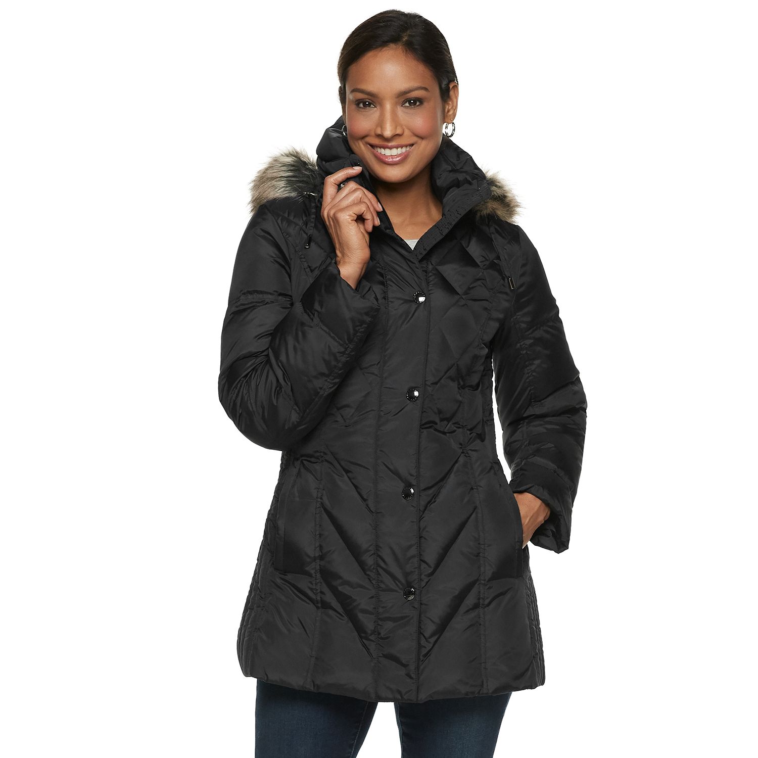 london fog down coat