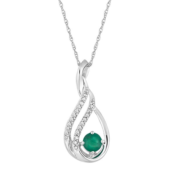 Kohls on sale emerald jewelry