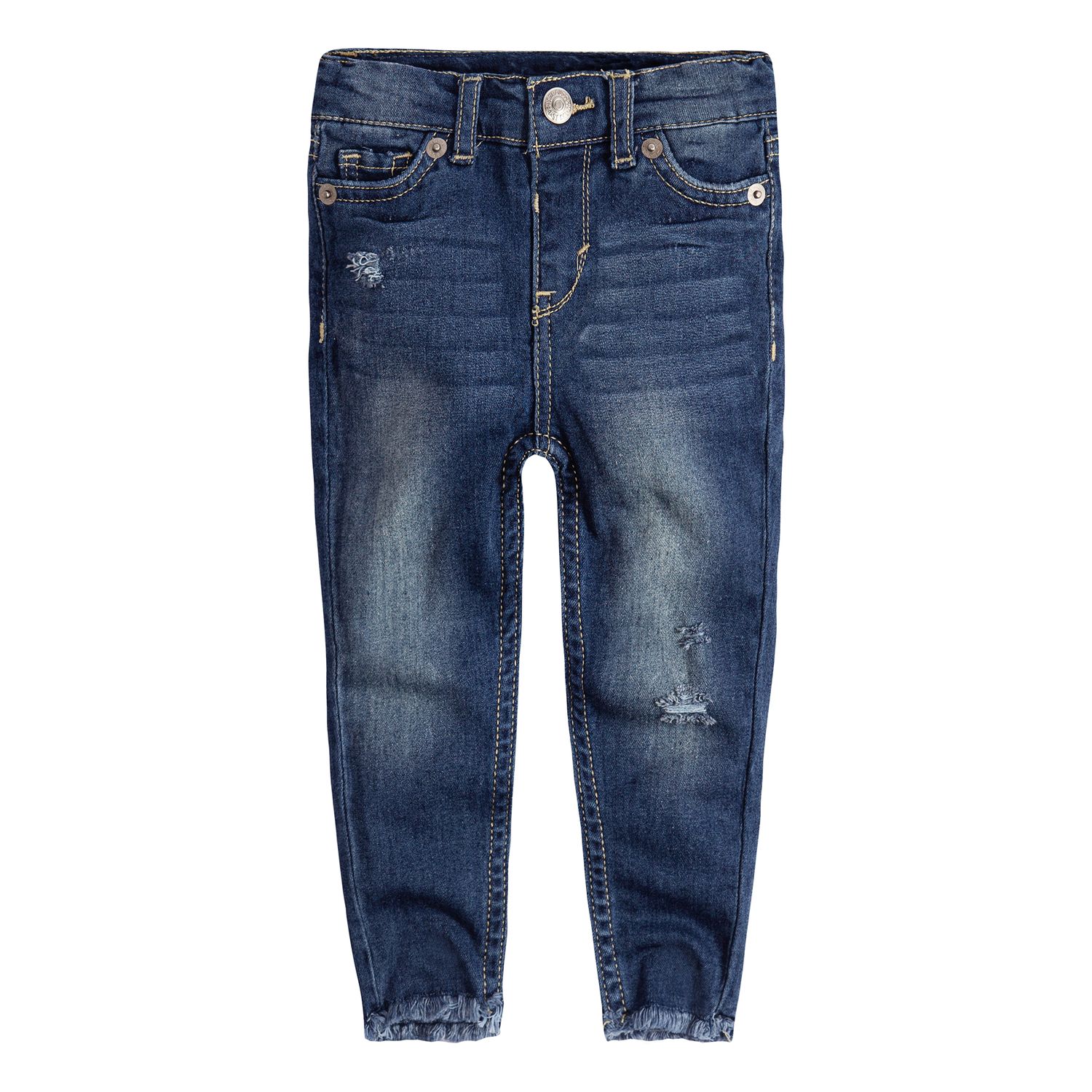 levi's frayed hem jeans