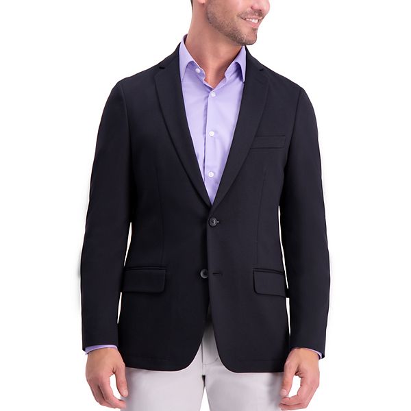 Ferrecci Men's Modena 4-Way Stretch Slim Fit Knit Blazer at  Men’s Clothing store