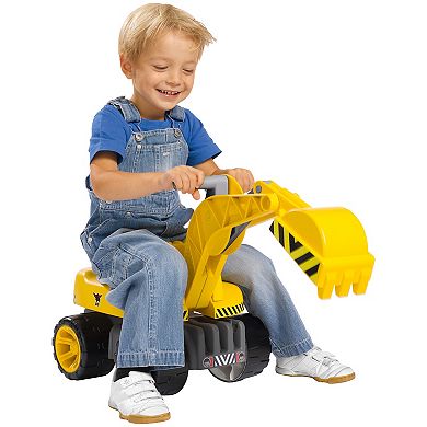 Aquaplay Power Worker Maxi Digger Ride-On