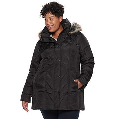 Kohls womens plus 2025 size winter jackets