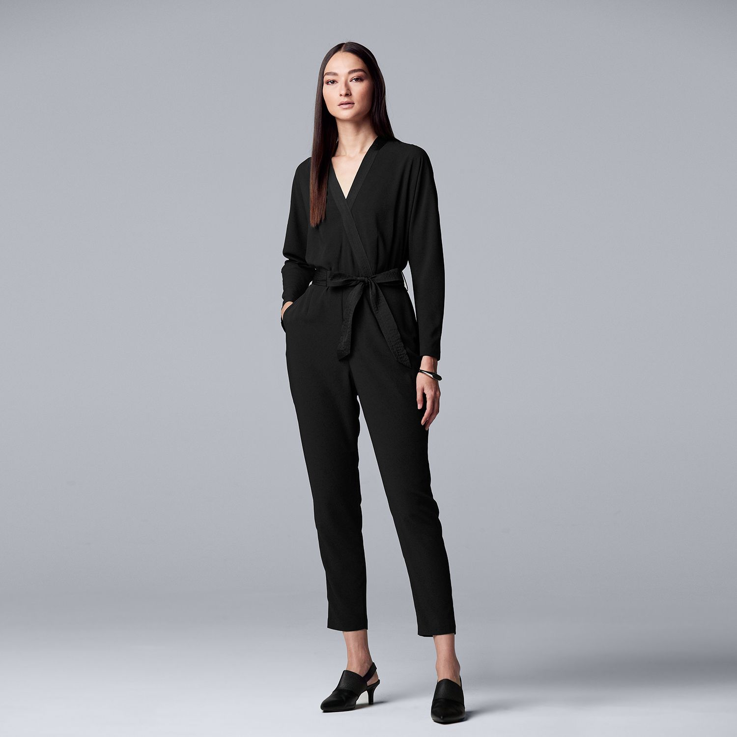 vera wang jumpsuit kohls