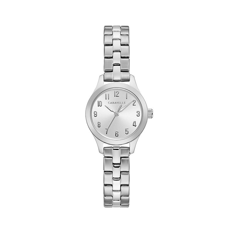 Caravelle by Bulova Women's Stainless Steel Watch - 43L209, Size: Small, Silver Tone