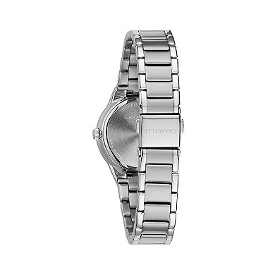 Caravelle by Bulova Women's Diamond Accent Stainless Steel Watch - 43P110