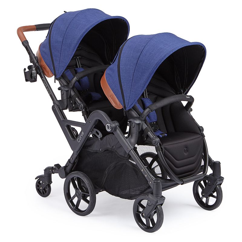 UPC 031878249901 product image for Contours Curve Tandem Stroller, Blue | upcitemdb.com