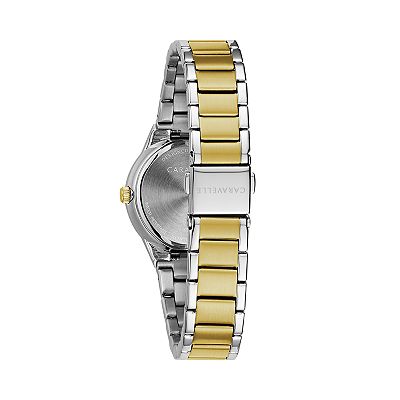 Caravelle by Bulova Women's Diamond Accent Two Tone Stainless