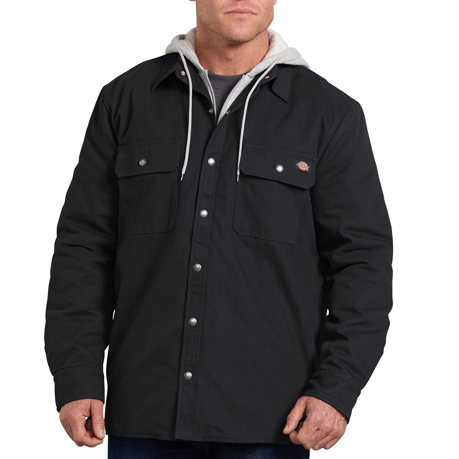 dickies black windbreaker