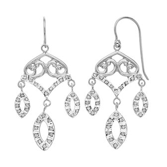 Diamond Mystique Chandelier Drop Earrings