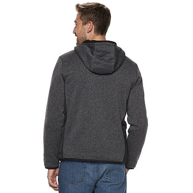 Men's Apt. 9® Sherpa-Lined Sweater Fleece Hooded Jacket