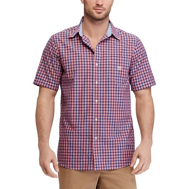 Kohls mens button hot sale down short sleeve shirts