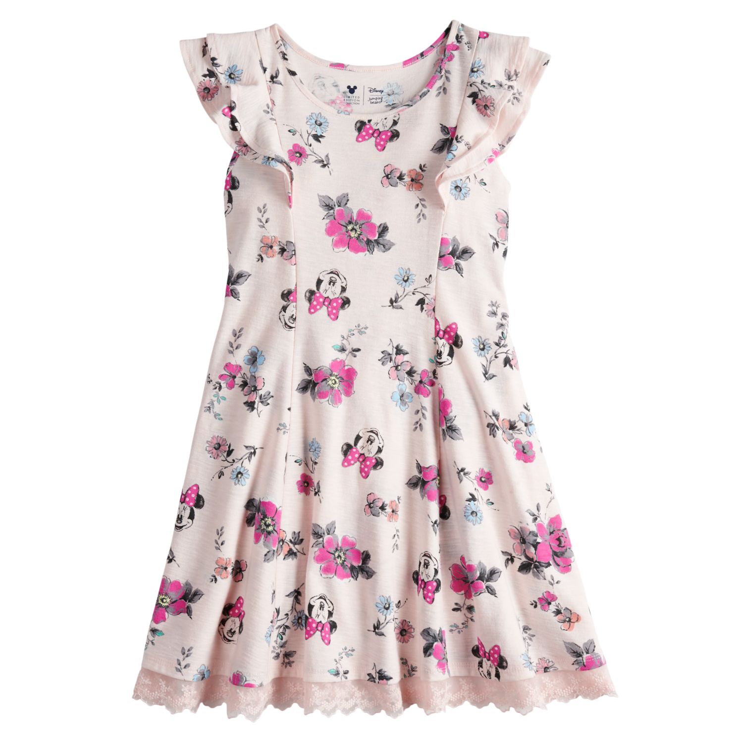 minnie mouse print dress