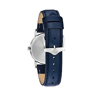 Bulova Women's Classic Slim-Profile Leather Watch - 96M146
