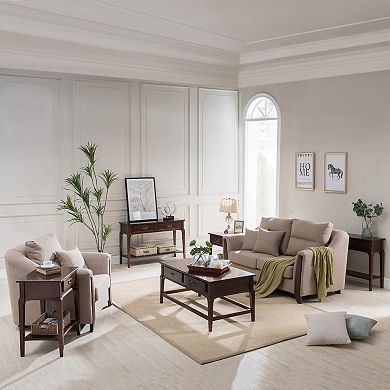 Leick Home Stratus Small Hall Console Table