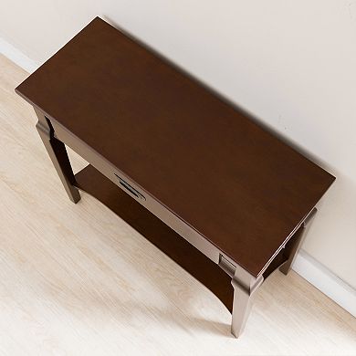 Leick Home Stratus Small Hall Console Table