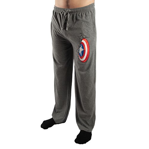 Marvel Mens Captain America Lounge Pants